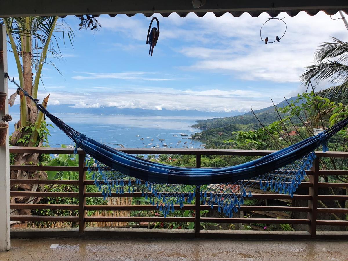 Tranquilidade E Vista Privilegiada Ilhabela Esterno foto